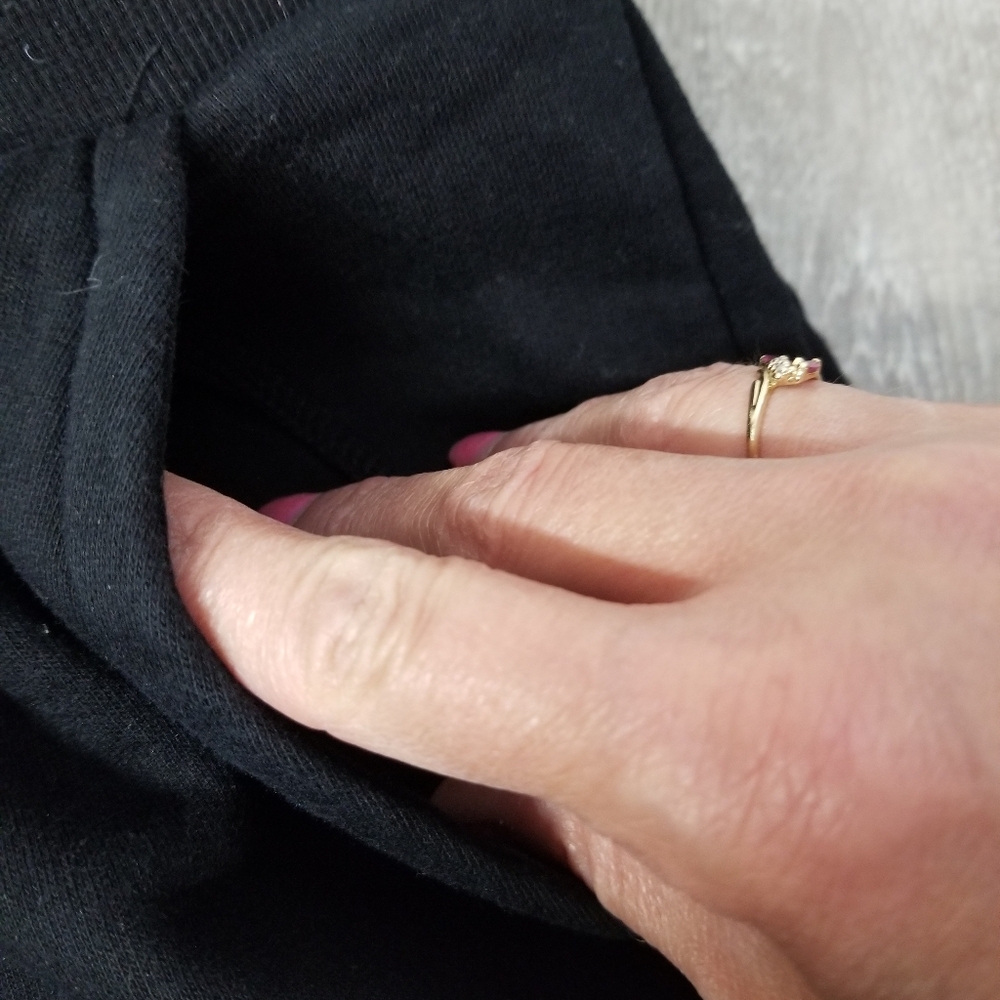 Xersion Black Jogger W/Pockets - Picture 7 of 8